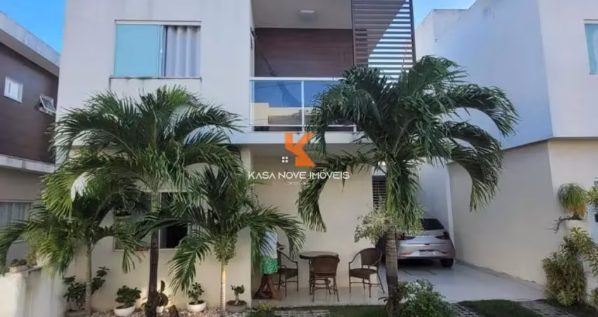Casa em condomínio na vila praiana: 4 quartos, 3 suítes, 2 salas, 4 banheiros, 1 vaga, 200m² em lauro de freitas-ba