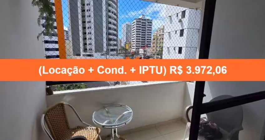 Aluguel de apartamento de 2 quartos com suíte, 2 salas e 2 vagas no imbuí, salvador-ba: confira!