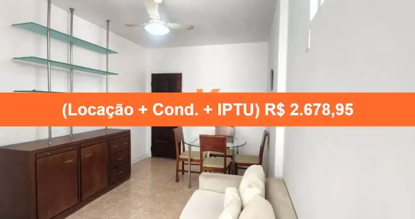 Apartamento para locação em ondina: 1 quarto, 1 suíte, 1 sala, 1 banheiro, 50 m² - salvador-ba