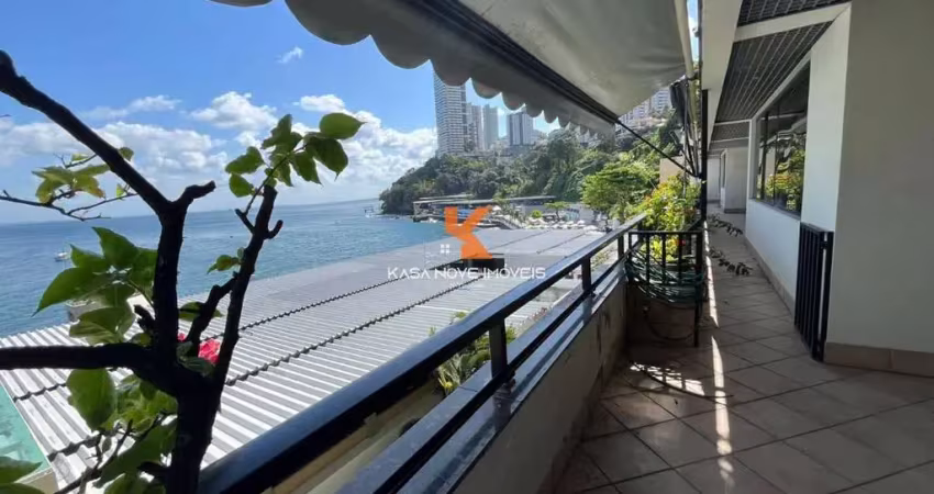 Apartamento na barra: 3 quartos, 3 suítes, 2 salas, 5 banheiros, 5 vagas de garagem, 340m² - salvador-ba