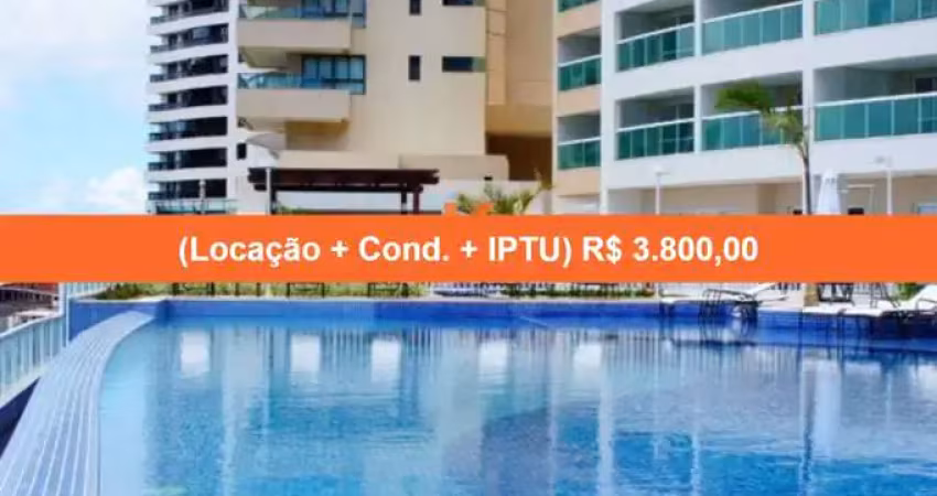 Apartamento para locação em salvador-ba: 1 quarto, 1 suíte, 2 salas e 1 vaga de garagem no bairro rio vermelho - 59,50m².