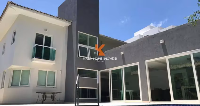 Luxuosa casa de alto padrão em alphaville i, salvador-ba: 4 quartos, 4 suítes, 3 salas, 6 banheiros, 4 vagas, 355m².