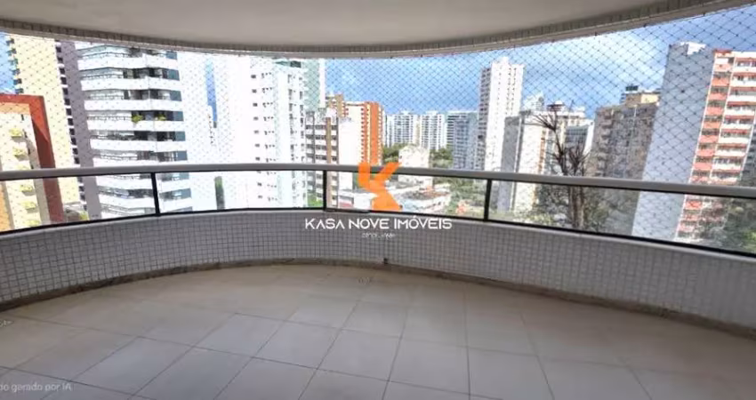 Apartamento de luxo à venda na graça, salvador-ba: 4 quartos, 4 suítes, 2 salas, 6 banheiros, 3 vagas, 175,80m².