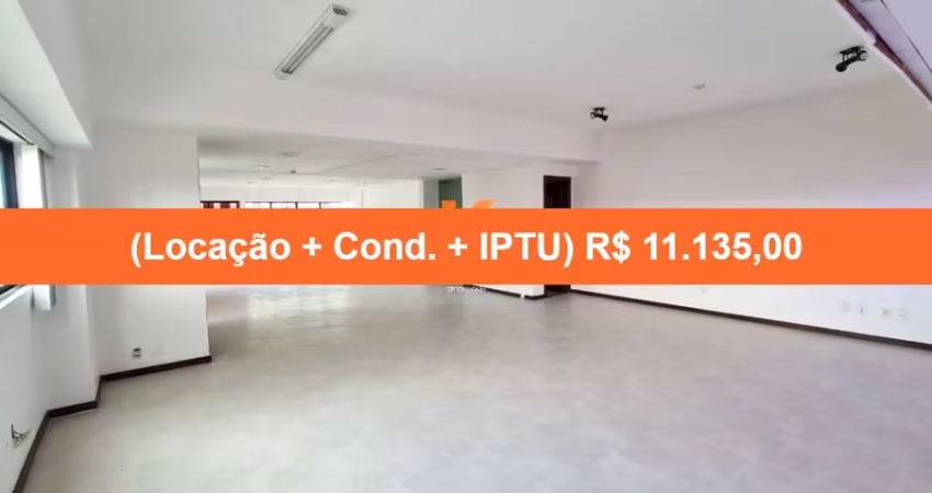 Sala Comercial - 120 m² - 4 Vagas de Garagem