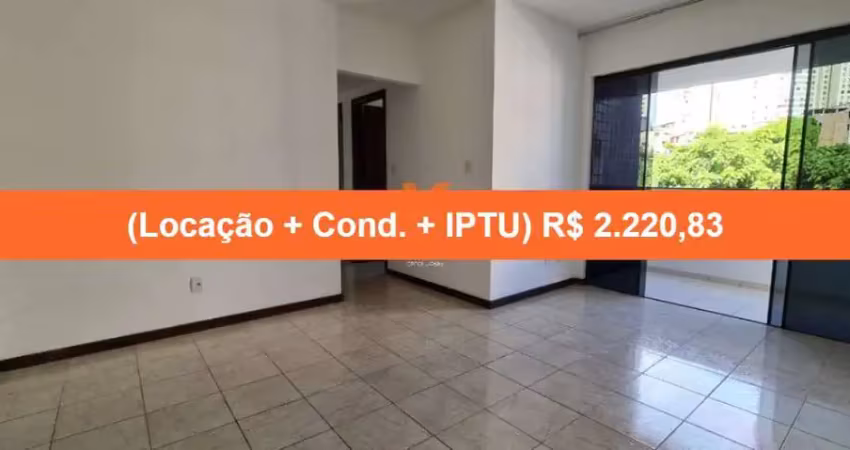 Apartamento para locação com 3 quartos, 2 salas e vaga de garagem no rio vermelho - salvador-ba!