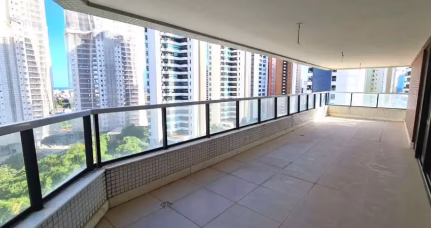 Excelente oportunidade: Apartamento de luxo no Horto Florestal, Salvador-BA, 4 quartos, 4 suítes, 4 salas, 6 banheiros, 5 vagas, 295m².