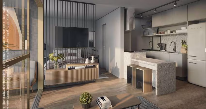 Suíte - 37,60 m² - Varanda - Área de Serviço
