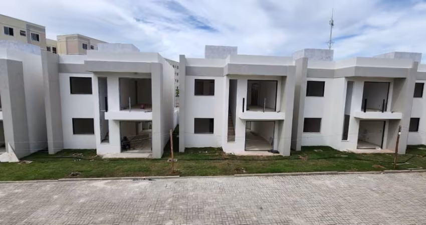 Casa de luxo em condomínio no bairro Abrantes em Camaçari-BA: 4 quartos, 4 suítes, 2 salas, 5 banheiros e 123,82 m².