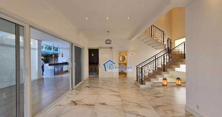 Sobrado com 4 suítes, 408 m² - venda por R$ 4.045.000 ou aluguel por R$ 22.800/mês - Jardim Maison Du Parc - Indaiatuba/SP