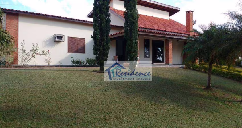 Chácara com 3 dormitórios à venda, 5000 m² por R$ 3.500.000,00 - Lagos de Shanadu - Indaiatuba/SP