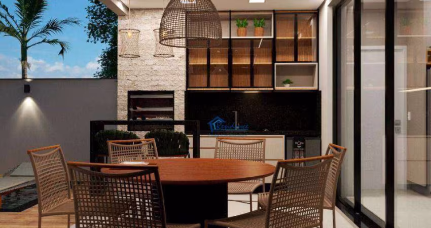 Casa com 3 dormitórios à venda, 190 m² por R$ 2.120.000,00 - London Park - Indaiatuba/SP