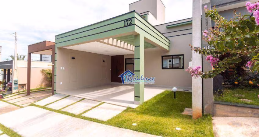 Casa com 3 dormitórios à venda, 118 m² por R$ 916.000,00 - Condomínio Vila Paraty - Indaiatuba/SP