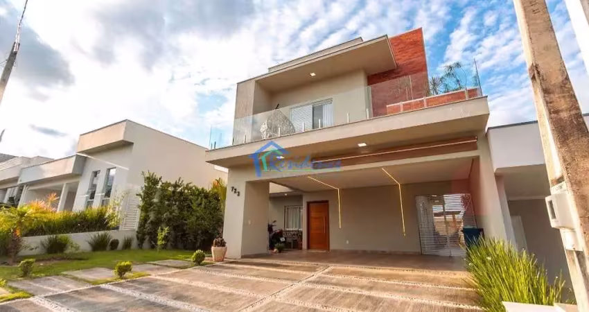 Sobrado com 3 suítes à venda, 246 m² por r$ 1.900.000 - jardim residencial alto de itaici - indaiat