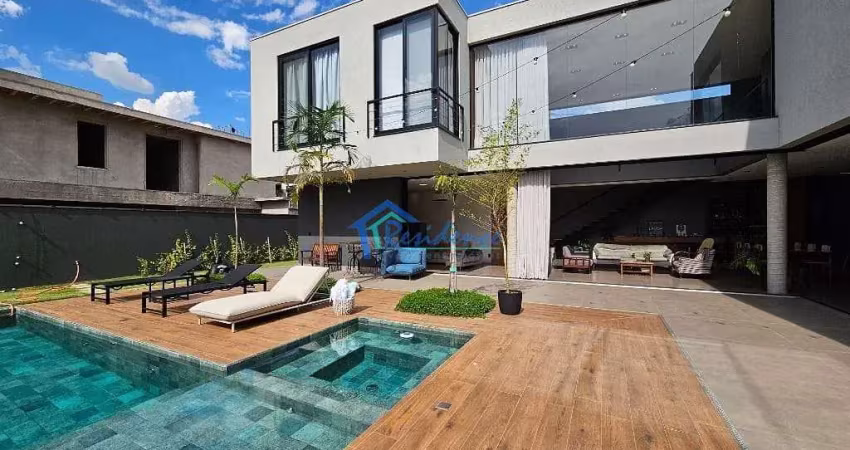 Sobrado com 5 suítes à venda, 492 m² por r$ 4.900.000 - jardins do golf - indaiatuba/sp
