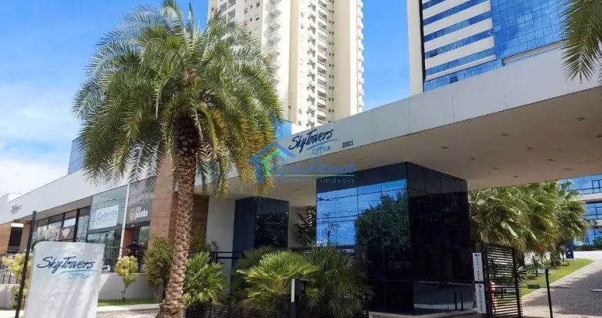 Sala para alugar, 44 m² por r$ 4.679,00/mês - sky towers - indaiatuba/sp