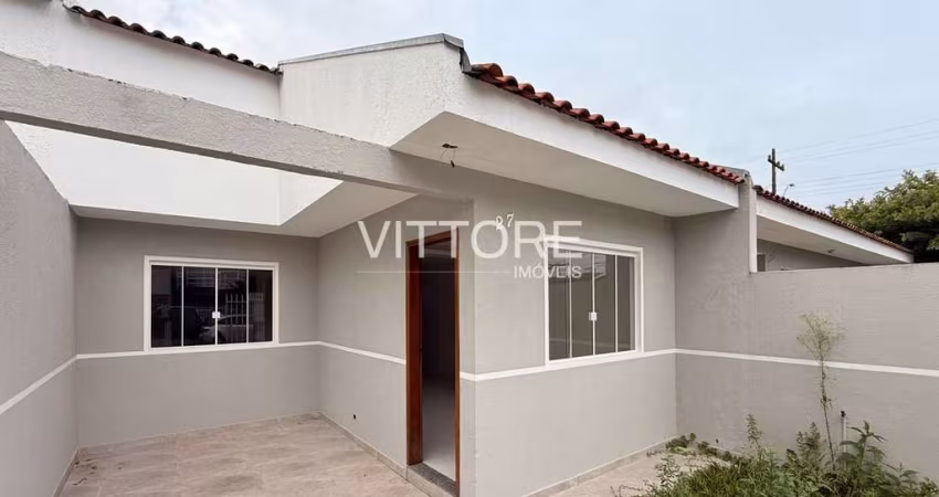 Casa 78m² - 03 dormitórios - Costeira - São José dos Pinhais
