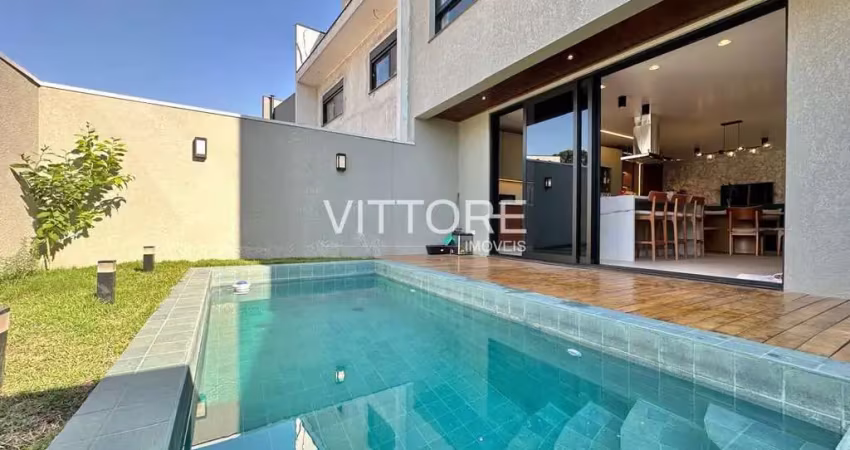 Sobrado em condomínio 243m² - 03 dormitórios - costeira - são josé dos pinhais