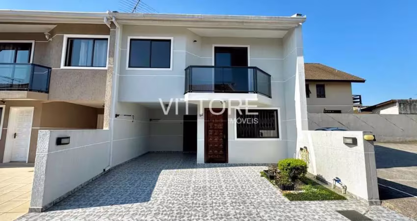 Sobrado em condomínio 98m² - 03 dormitórios - bom jesus - são josé dos pinhais
