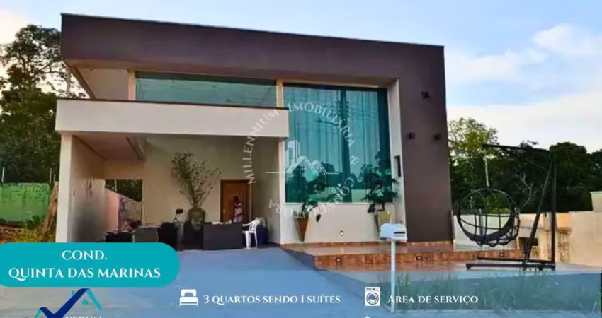 Cond. Quinta das Marinas - Cond. Quinta das Marinas 4 Qtos sendo 3Suítes 170 M².