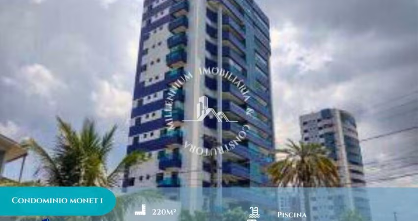 Condomínio Monet Residence - Condomínio Residencial Monet l, Apart. 4 Qtos com 163,94 M², Manaus Am.