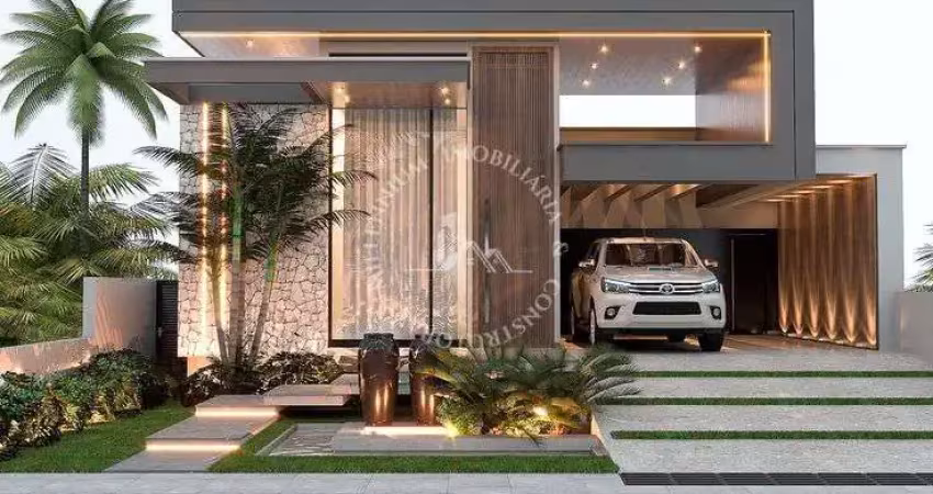 Condomínio mosaico ponta negra, casa térrea com 03 suítes, terreno + planta personalizada + construção, manaus-am.
