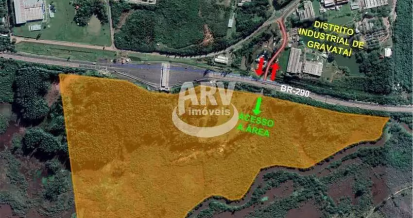 Terreno - 113,59 ha -  distrito de barnabé - gravataí - rs