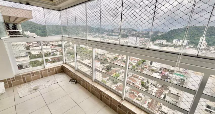 Apartamento para venda em santos, vila belmiro, 3 dormitórios, 2 suítes, 4 banheiros, 2 vagas