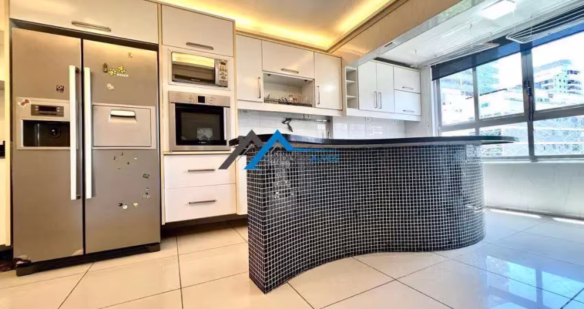 Apartamento para venda em santos, pompéia, 3 dormitórios, 2 suítes, 4 banheiros, 1 vaga