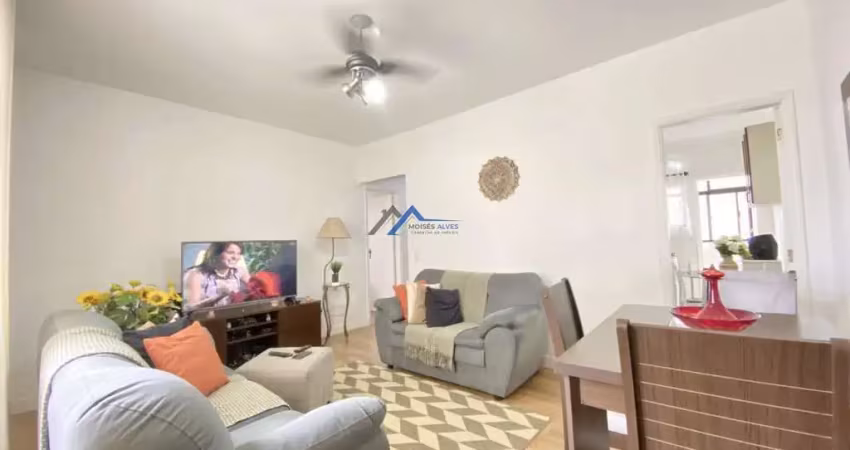 Apartamento para venda em santos, embaré, 2 dormitórios, 1 suíte, 3 banheiros, 1 vaga
