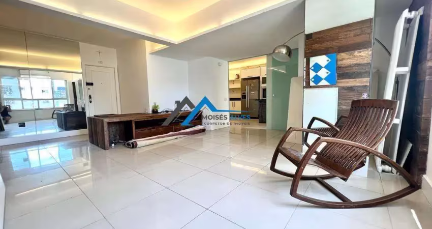 Apartamento para locação em santos, pompéia, 3 dormitórios, 2 suítes, 4 banheiros, 1 vaga