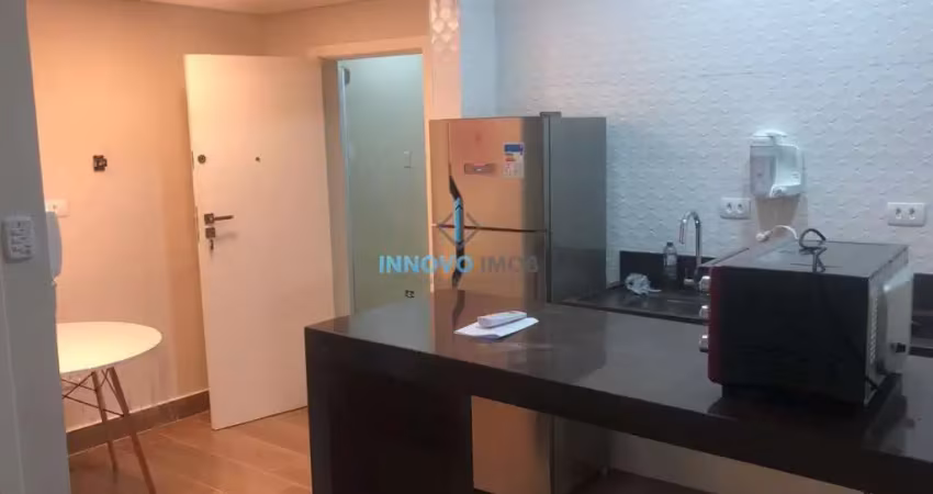 Apartamento para locação em santos, gonzaga, 1 dormitório, 1 banheiro, 1 vaga