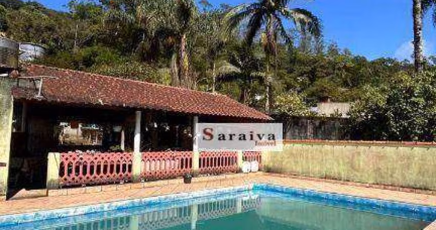 Chácara com 2 dormitórios à venda, 6250 m² por R$ 500.000,00 - Sítio Casa Vermelha (Ouro Fino Paulista) - Ribeirão Pires/SP