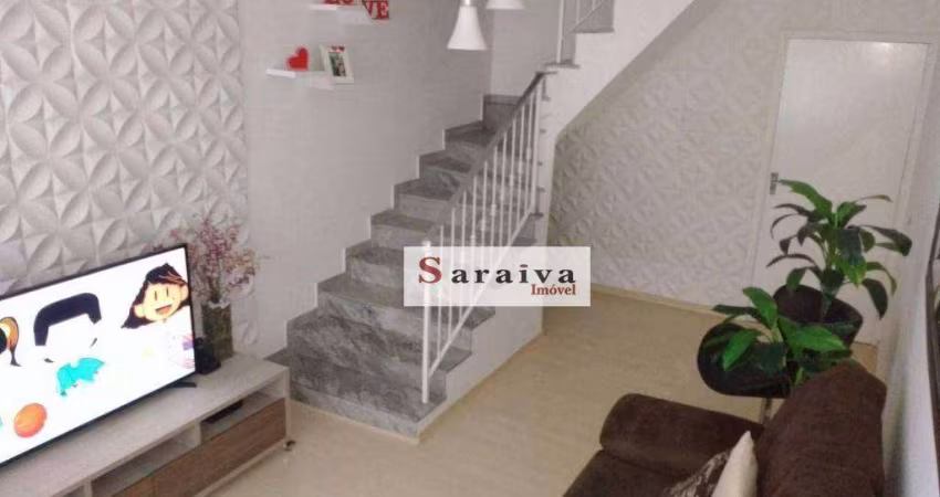 Sobrado com 4 dormitórios à venda, 250 m² por R$ 630.000,00 - Vila Eldízia - Santo André/SP