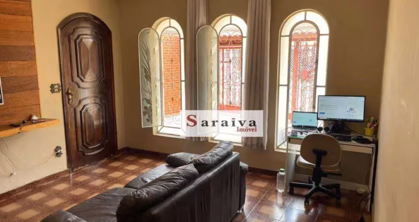 Casa com 3 dormitórios à venda, 257 m² por r$ 1.050.000,00 - vila scarpelli - santo andré/sp