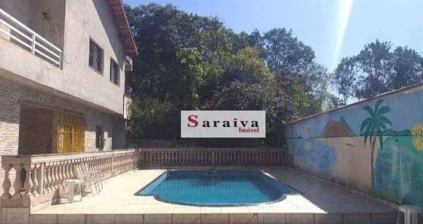 Chácara com 2 dormitórios à venda, 750 m² por r$ 798.000,00 - cidade recreio da borda do campo - santo andré/sp