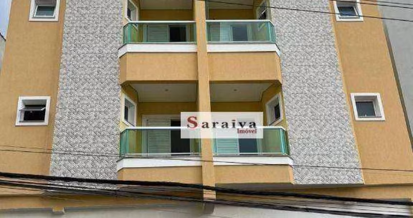 Cobertura com 3 dormitórios à venda, 186 m² por R$ 925.000 - Campestre - Santo André/SP