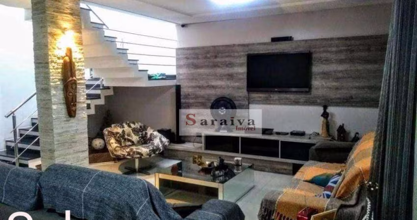 Sobrado com 3 dormitórios à venda, 268 m² por R$ 1.630.000,00 - Rudge Ramos - São Bernardo do Campo/SP