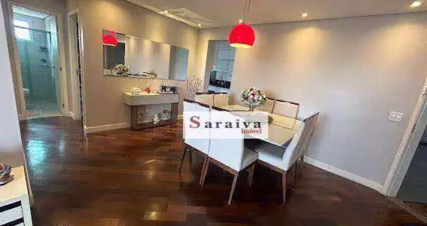 Apartamento com 2 dormitórios à venda, 76 m² por R$ 548.000 - Vila Camilópolis - Santo André/SP