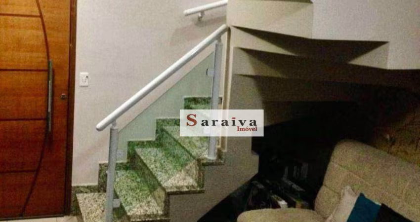 Sobrado com 3 dormitórios à venda, 190 m² por R$ 675.000 - Jardim Hollywood - São Bernardo do Campo/SP