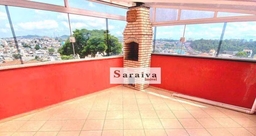 Cobertura com 2 dormitórios à venda, 74 m² por R$ 365.000,00 - Jardim Cristiane - Santo André/SP