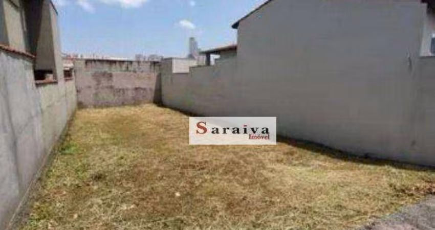 Terreno à venda, 250 m² por R$ 800.000,00 - Jardim Stella - Santo André/SP