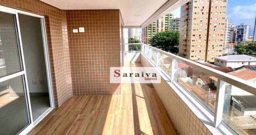 Apartamento com 2 dormitórios à venda, 79 m² por R$ 550.000,00 - Tupi - Praia Grande/SP