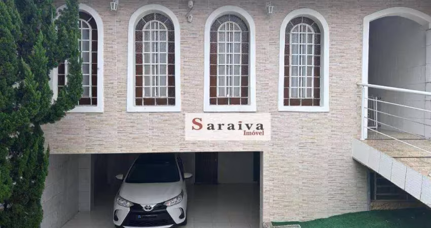 Sobrado com 3 dormitórios à venda, 287 m² por r$ 1.200.000,00 - vila humaitá - santo andré/sp