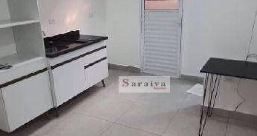 Kitnet com 1 dormitório para alugar, 20 m² por R$ 1.480,00/mês - Vila Dayse - São Bernardo do Campo/SP