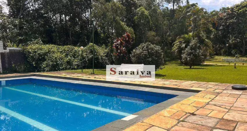 Chácara com 5 dormitórios à venda, 5570 m² por r$ 1.500.000,00 - las palmas - são bernardo do campo/sp