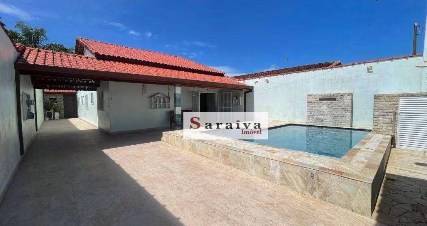 Casa com 3 dormitórios à venda, 120 m² por R$ 550.000,00 - Bopiranga - Itanhaém/SP