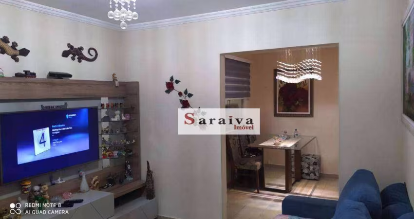 Sobrado com 4 dormitórios à venda, 190 m² por R$ 883.000,00 - Jardim Hollywood - São Bernardo do Campo/SP