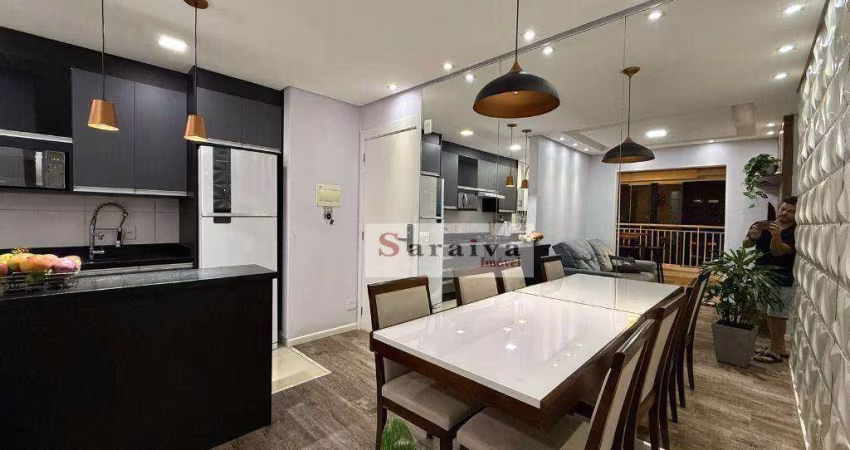 Apartamento com 2 dormitórios à venda, 63 m² por R$ 692.000,00 - Jardim Hollywood - São Bernardo do Campo/SP