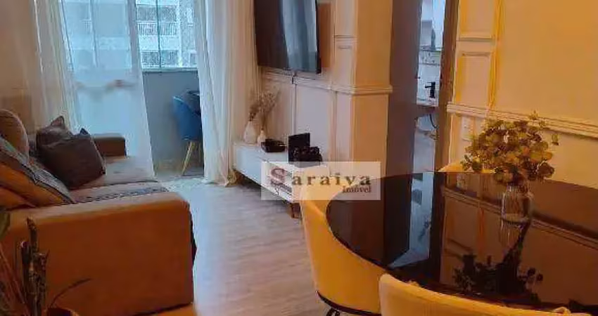 Apartamento com 2 dormitórios à venda, 56 m² por r$ 355.000,00 - rudge ramos - são bernardo do campo/sp