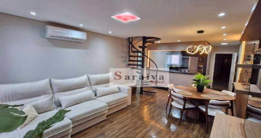 Apartamento Duplex com 3 dormitórios à venda, 307 m² por R$ 1.950.000,00 - Rudge Ramos - São Bernardo do Campo/SP